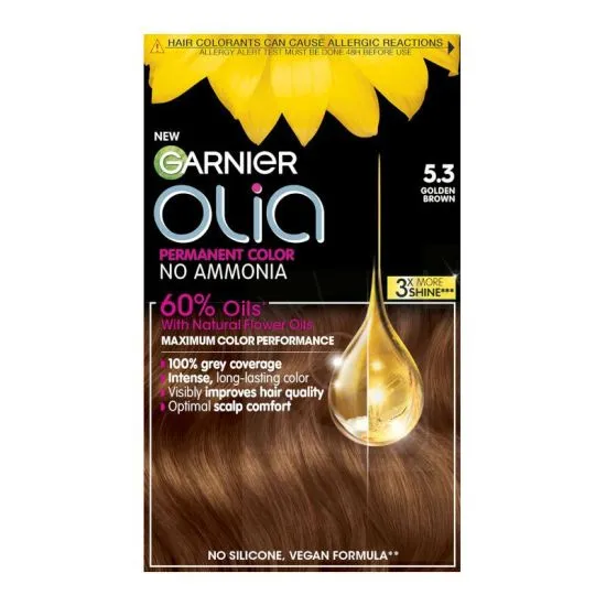 Garnier Olia 5.3 Zlatno smeđa farba za kosu