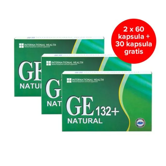 Ge 132 Natural 2x60 kapsula + Ge132 Natural 30 kapsula Gratis