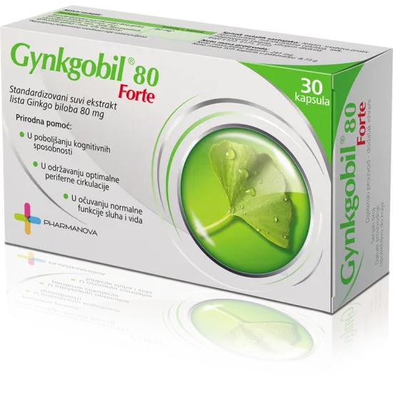 Gynkgobil forte 80 mg 30 kapsula