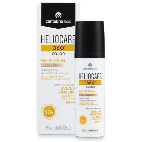 Heliocare 360 Color gel Oil-free Bronze SPF50+, 50ml