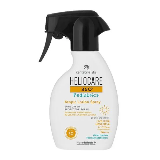 Heliocare 360 Pediatrics Atopic lotion sprej SPF 50 250ml