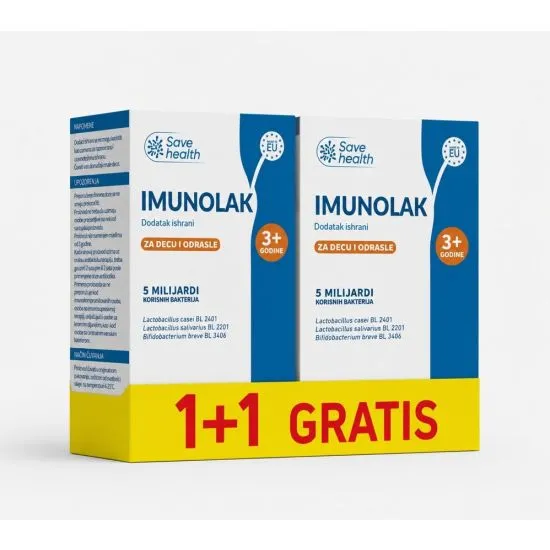 Imunolak 30 kapsula 1+1 Gratis