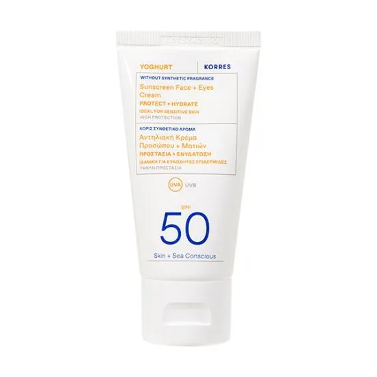 Korres Yoghurt Krema za zaštitu od sunca za lice i predeo oko očiju SPF 50 50ml