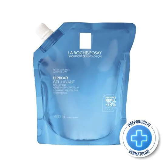 La Roche Posay Lipikar gel lavant, umirujući i zaštitni gel za tuširanje refill 400ml