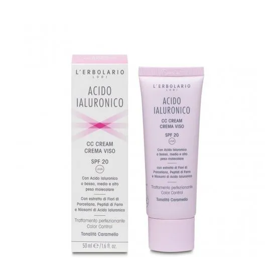 Lerbolario CC krema za lice - Karamel Acido Ialuronico 50ml