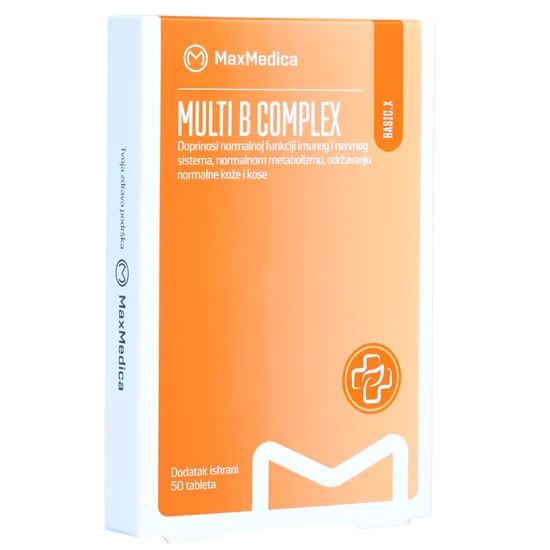 Maxmedica Multi B complex, 50 tableta