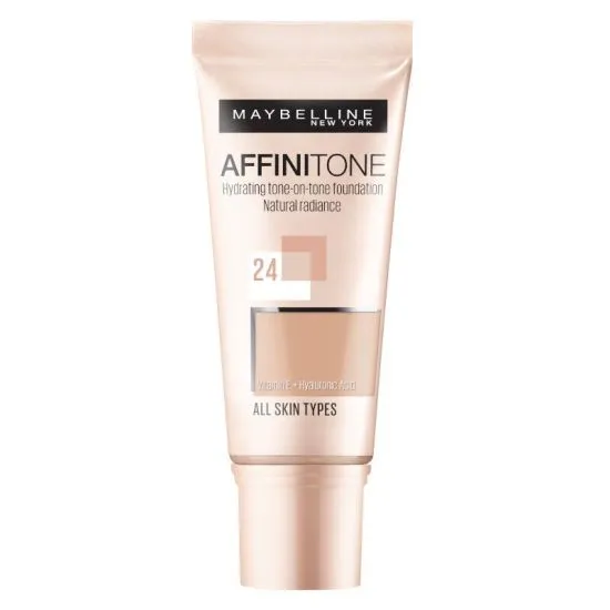 Maybelline New York Affinitone tečni puder 24 Golden Beige 30ml
