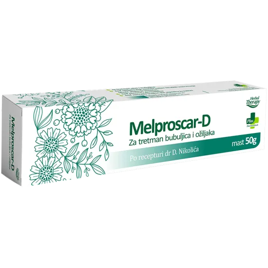 Melproscar-D mast protiv bubuljica 50g