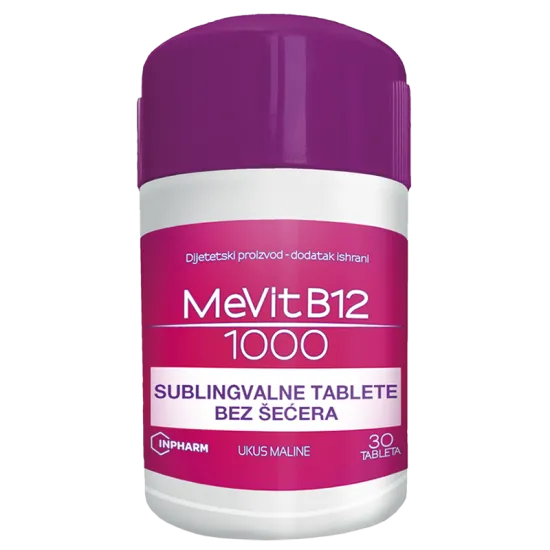 MeVit B12 1000 mcg 30 tableta