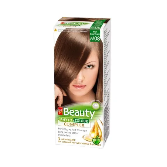 MM Beauty Phyto &amp; Colour Complex farba za kosu 08 Milk Chocolate 125g