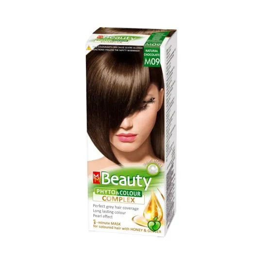 MM Beauty Phyto &amp; Colour Complex farba za kosu 09 Natural chocolate 125g