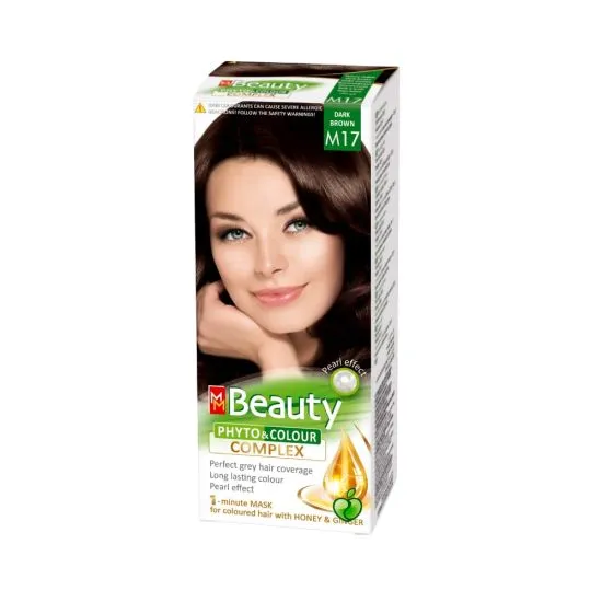 MM Beauty Phyto &amp; Colour Complex farba za kosu 17 Dark Brown 125g