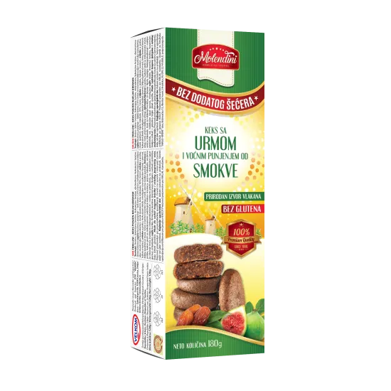 Molendini Keks sa urmom punjen smokvom 180g