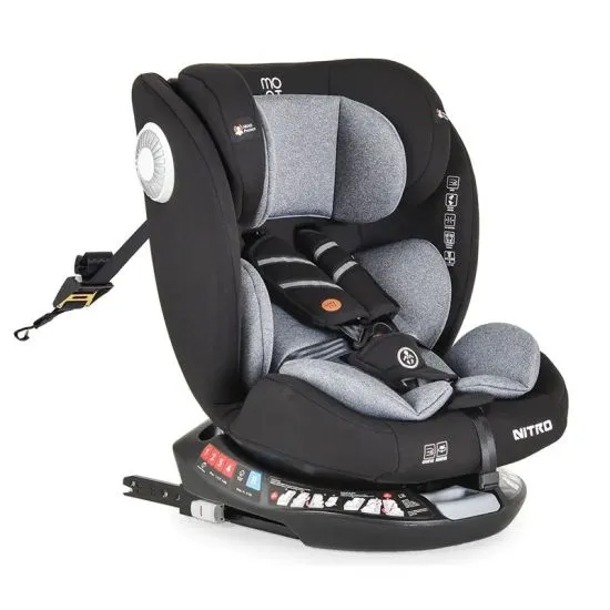 Moni autosedište Nitro Grey