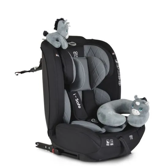 Moni Isafe I-Size auto sediste za decu 76-150cm - Grey