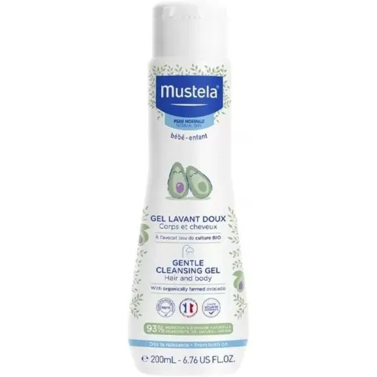 Mustela blagi gel za kupanje 200ml