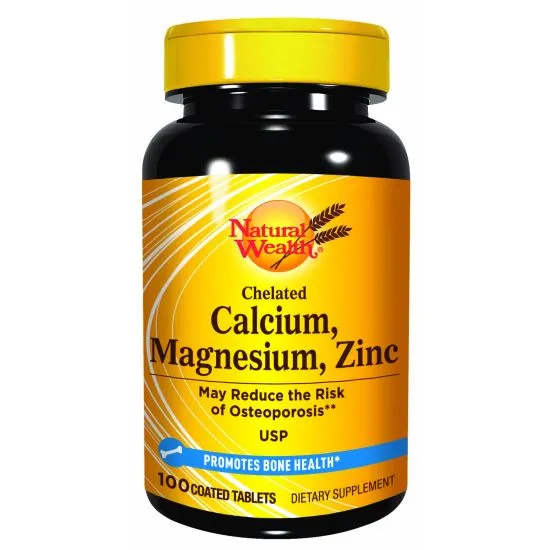 Natural Wealth Kalcium, magnezijum, cink 100 tableta