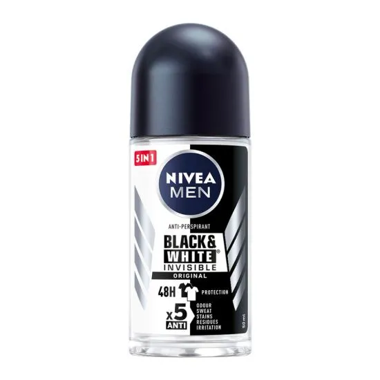 Nivea Men Black & White Invisible roll on 50ml