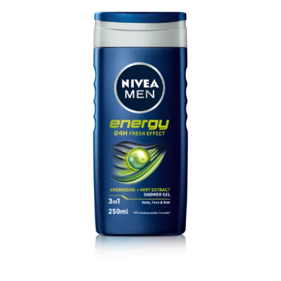 Nivea Men Energy gel za tuširanje 250ml