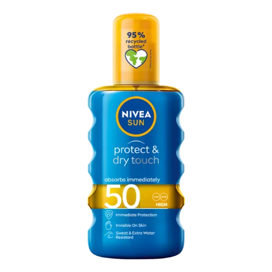 Nivea Sun Protect & Dry Touch Invisible sprej za zaštitu od sunca SPF 50 200ml