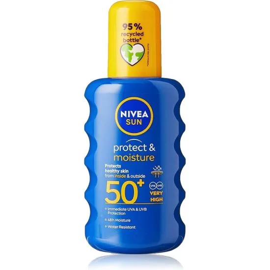 Nivea Sun Protect & Moisture sprej SPF 50 200ml