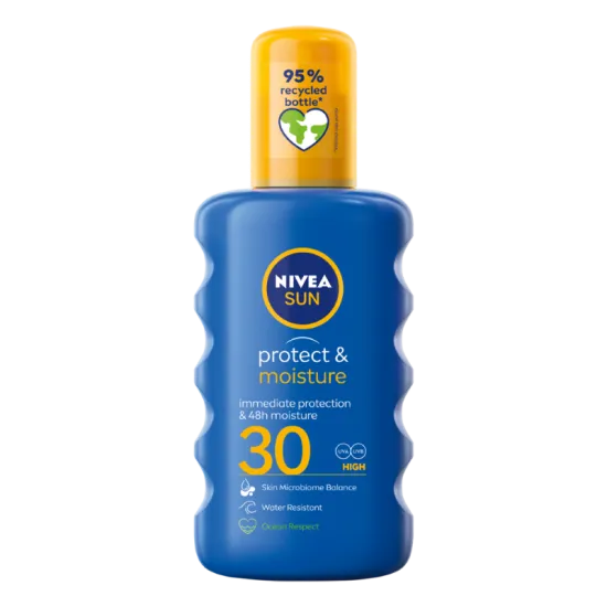 Nivea Sun Protect & Moisture sprej za zaštitu od sunca SPF 30 200ml