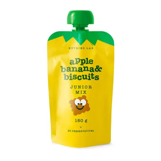 Nutrino lab junior mix jabuka, banana i keks 180g
