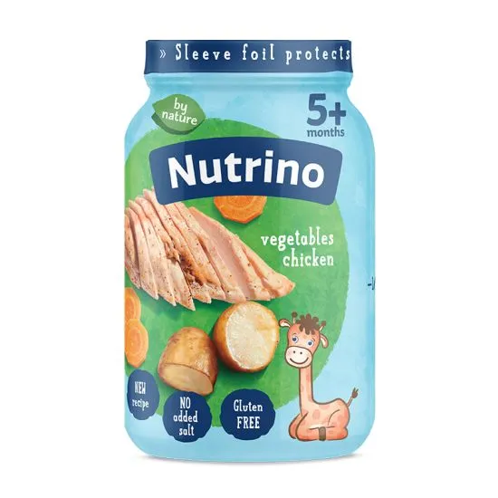 Nutrino Pire od mesa - Piletina i Povrće 125g