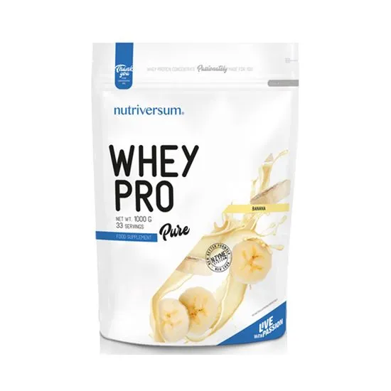 Nutriversum Whey Pro banana 1000gr