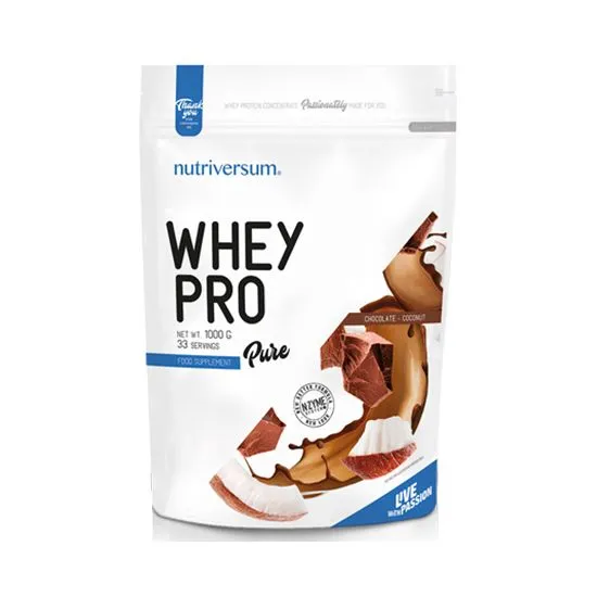Nutriversum Whey Pro čokolada kokos 1000g