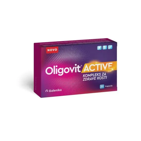 Oligovit Active Komplex za zdrave kosti 30 kapsula