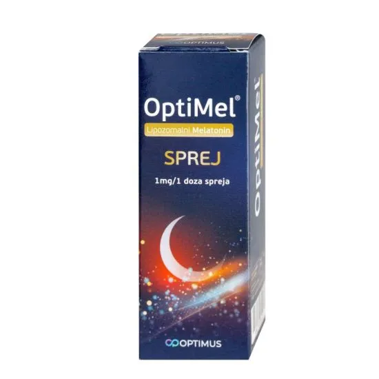 OptiMel Melatonin Lipozomalni sprej 20g
