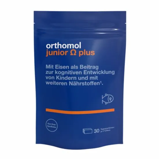 Orthomol Immun Junior Omega Plus, 30 doza