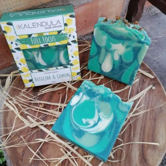 Prirodni sapun bosiljak i limun 100g