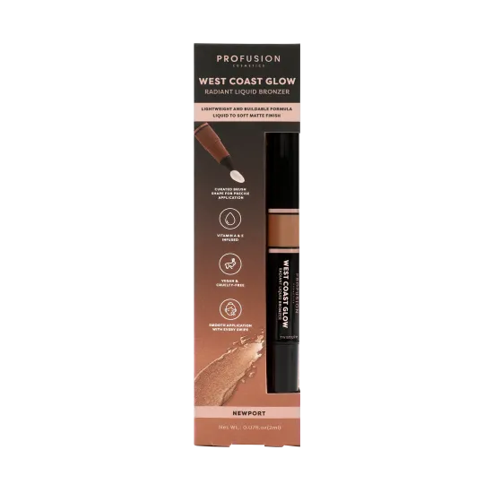 Profusion West Coast Glow - Newport tečni bronzer