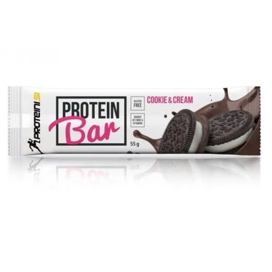 Proteini.si protein bar Cookie & Cream, 55g