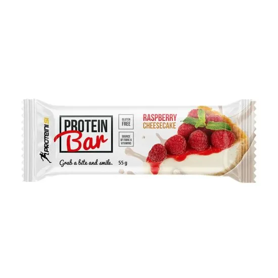 Proteini.si protein bar malina čizkejk, 55g