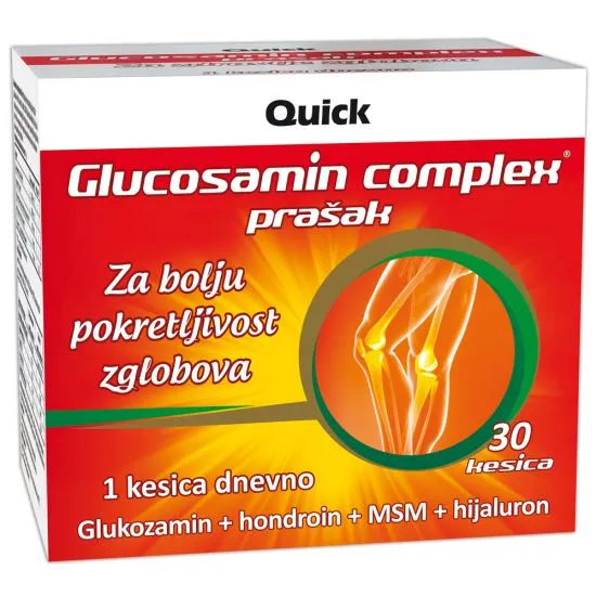 Quick Glukozamin complex prašak 30 kesica