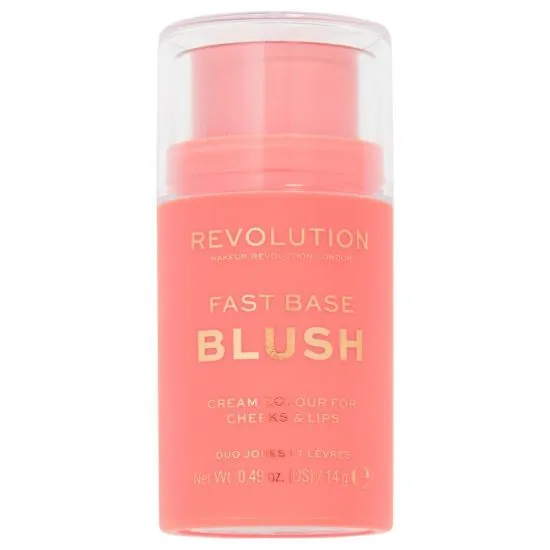 Revolution Fast Base rumenilo u stiku Peach 14g