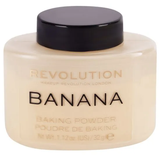 Revolution Makeup Završni puder u prahu Baking Powder 32g Banana