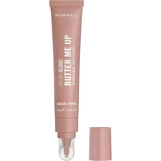 Rimmel Oh My Gloss! Butter Me Up balzam za usne 001 Latte Delight 15ml