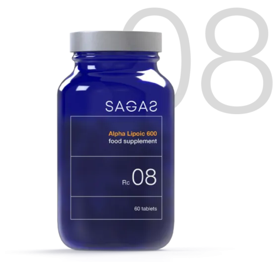 Sagas Rc 08 Alpha Lipoic 600 60 tableta