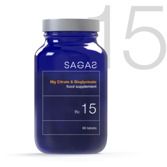 Sagas Rc 15 Mg Citrate & Bisglycinate 60 tableta