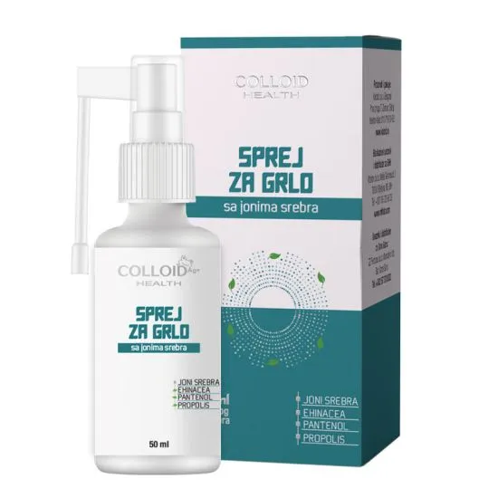 Sprej za grlo sa jonima srebra 50ml