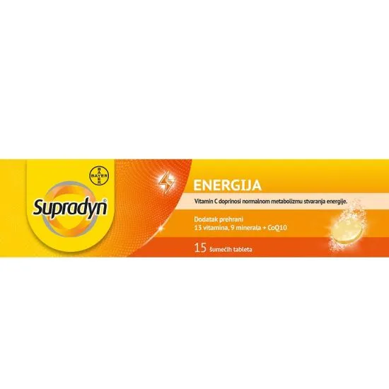 Supradyn Energy, 15 šumećih tableta