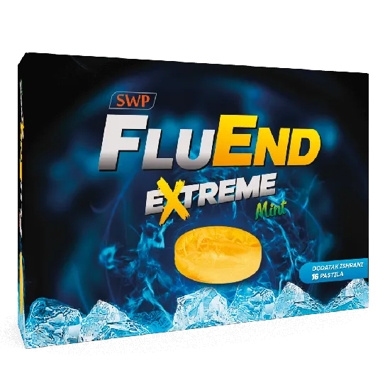 SWP FluEnd Extreme Mint 16 pastila