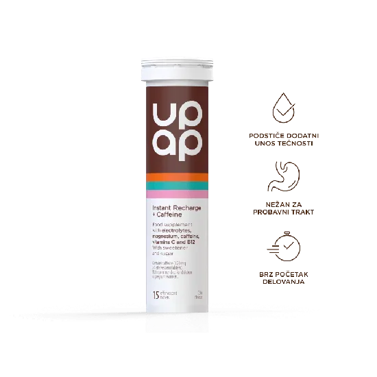 UpAp Instant Recharge + Caffeine 15 šumećih  tableta