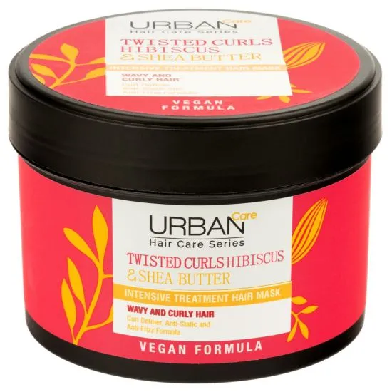 Urban Care maska za negu kovrdžave kose hibiskus i šea puter 230ml