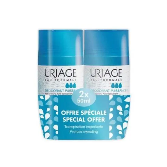 Uriage Eau Thermale Power deo roll on 2x50 ml
