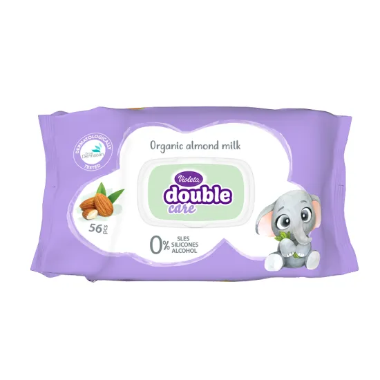 Violeta Baby vlažne maramice Badem 56 komada
